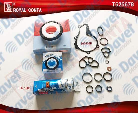 ROYAL T625678 Alt Takim Contasi Reinz Keceli Fiesta Vi-Vii 1.5tdci 17> Focus Iii 1.5tdci 14>